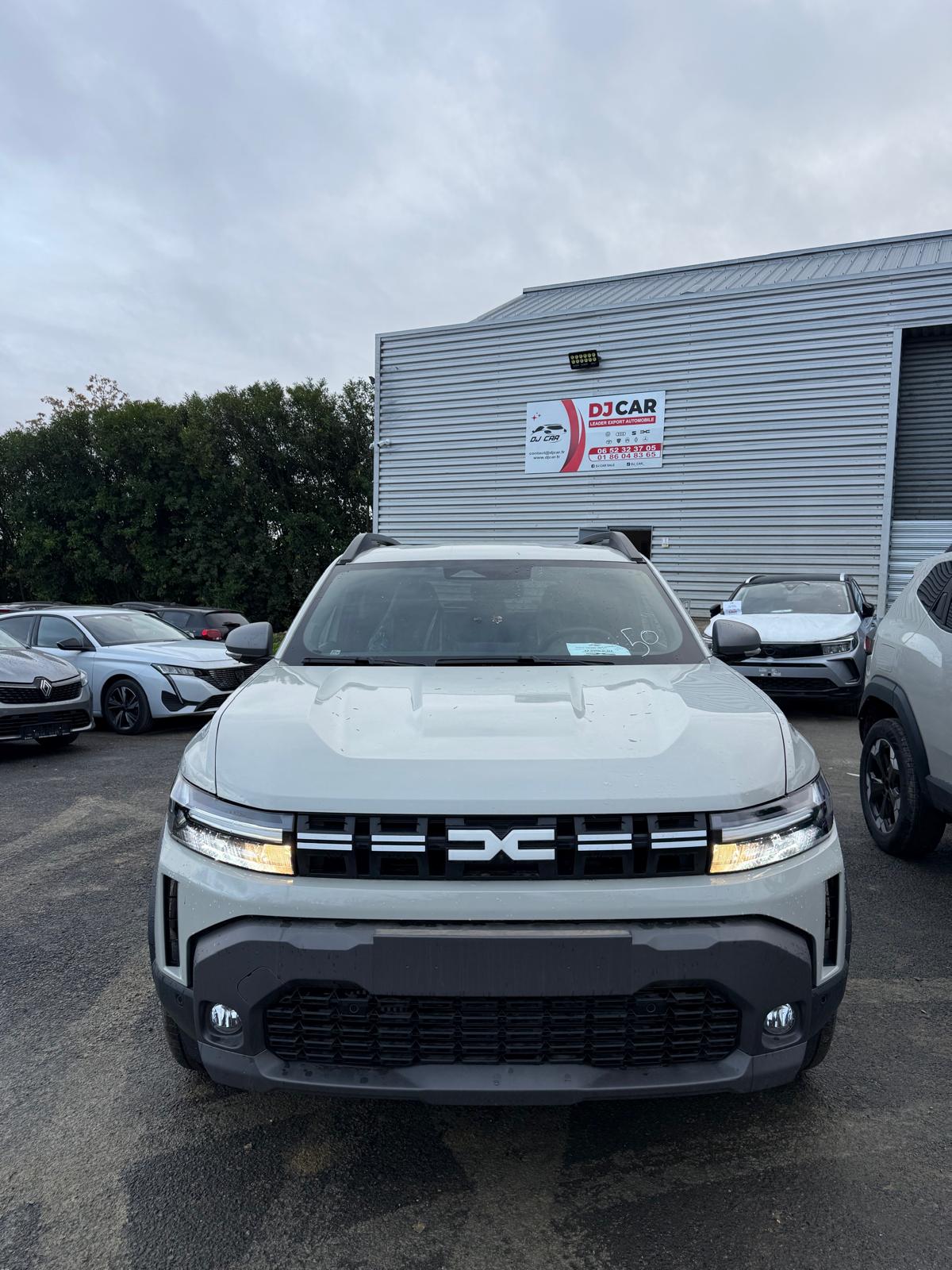 Achat DACIA DUSTER NEW JOURNEY 1.3 TCE 150 CH 2026 en France pour importation en Algérie (Neuf). Spécialiste Export -3 ans, CCR, Mujahid chez DJ CAR. Réf 1cjwsnvs