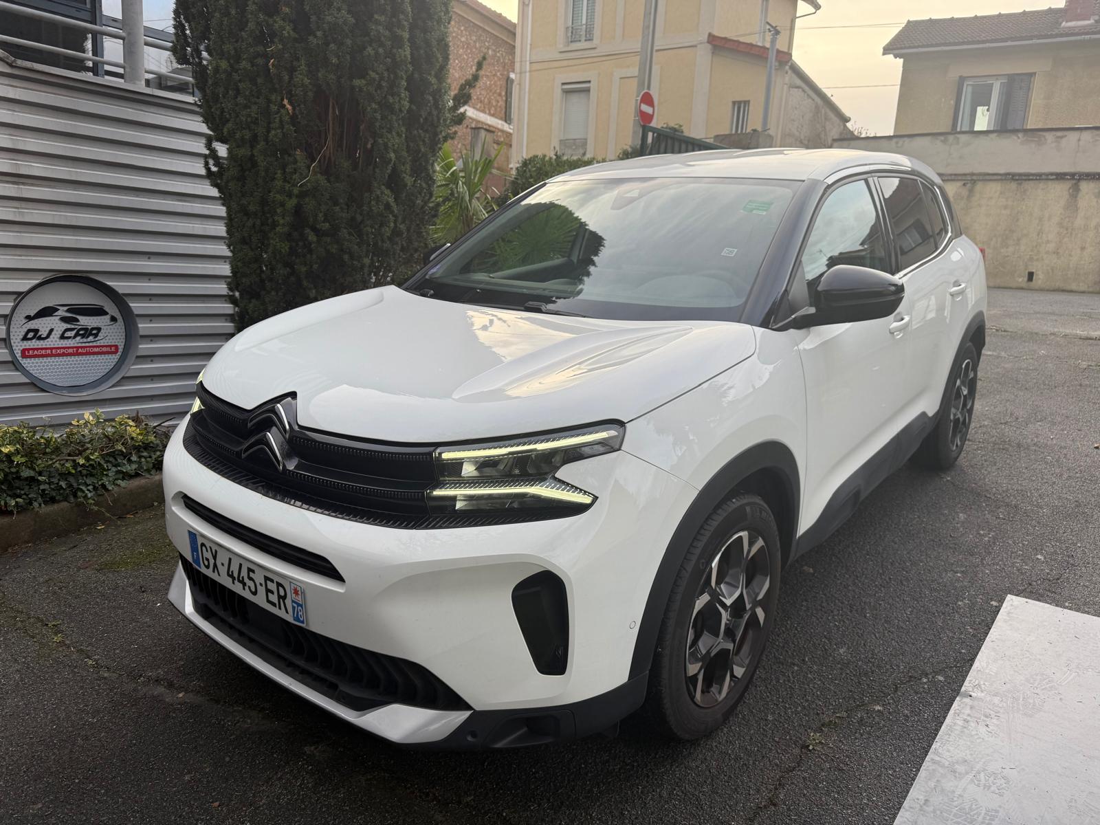 Achat CITROEN C5 AIRCROSS PLUS 1.2 PURETECH 130 CH 2024 en France pour importation en Algérie (Occasion). Spécialiste Export -3 ans, CCR, Mujahid chez DJ CAR. Réf 12syp60m