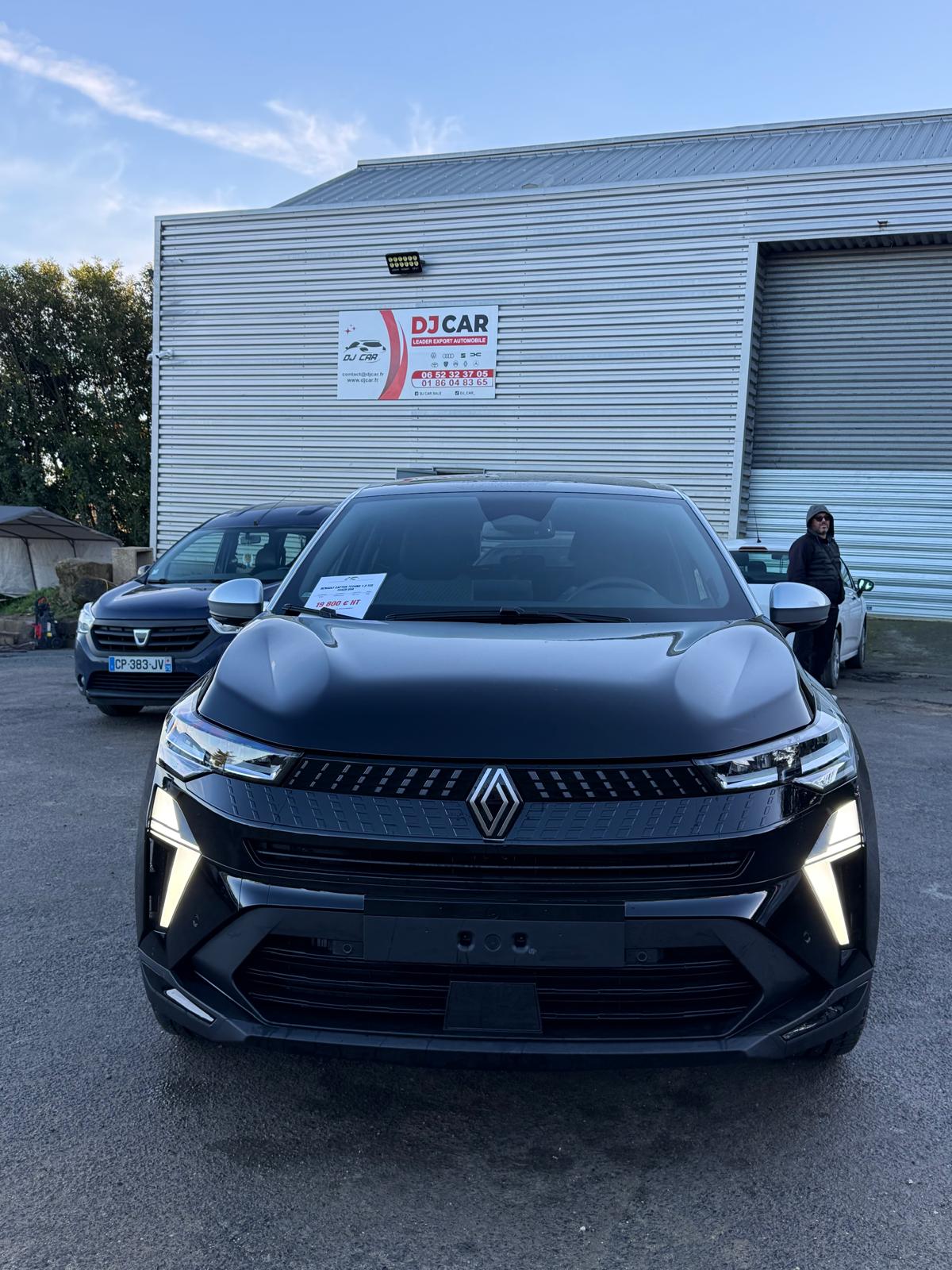 Achat RENAULT CAPTUR TECHNO 1.3 TCE 155 CH TOIT GRIS 2026 en France pour importation en Algérie (Neuf). Spécialiste Export -3 ans, CCR, Mujahid chez DJ CAR. Réf rynd53i
