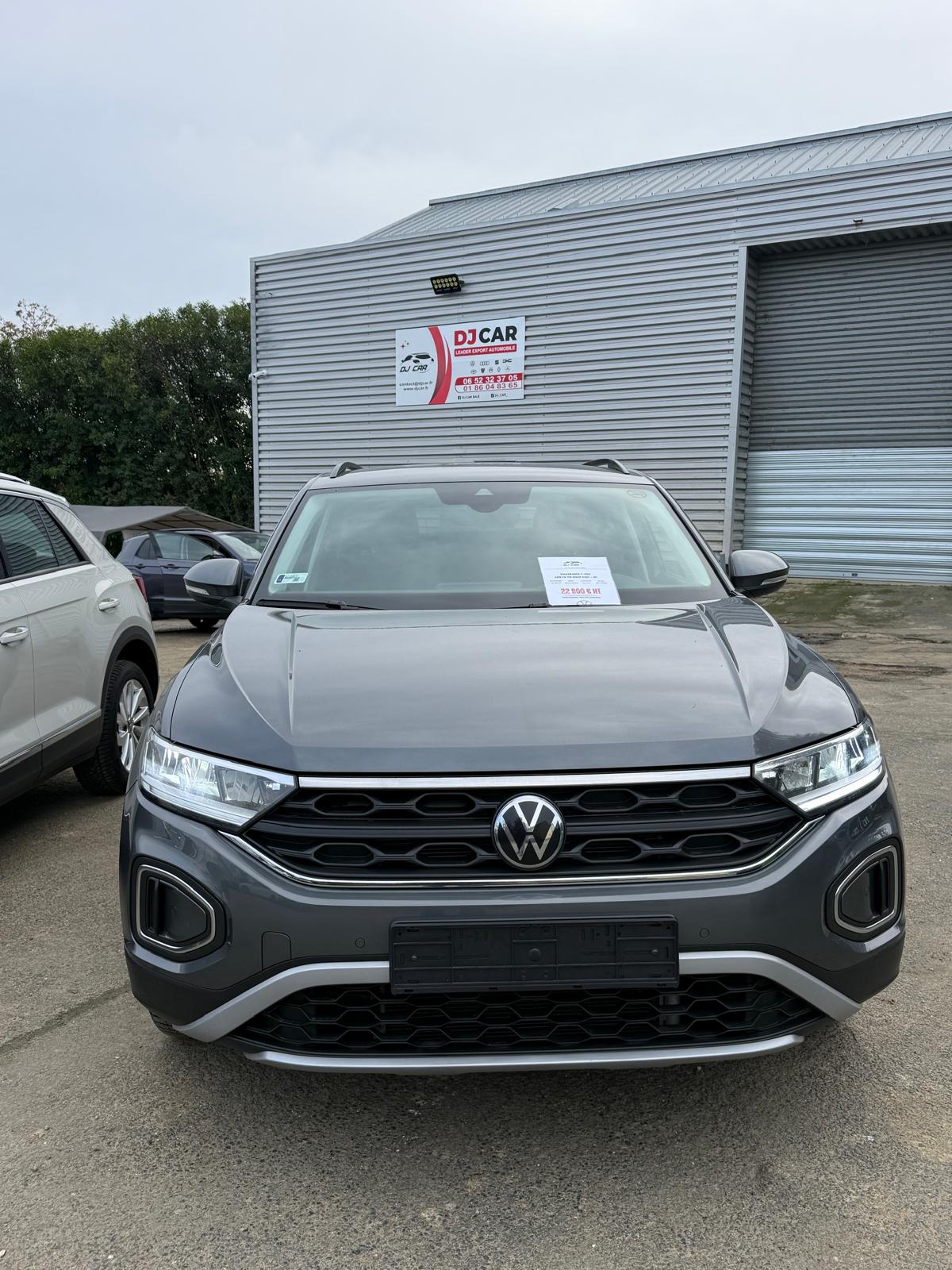 Achat VOLKSWAGEN T-ROC – LIFE 1.5 TSI 150CH DSG7 – 5P 20/11/2024 en France pour importation en Algérie (Occasion). Spécialiste Export -3 ans, CCR, Mujahid chez DJ CAR. Réf bguqgvky