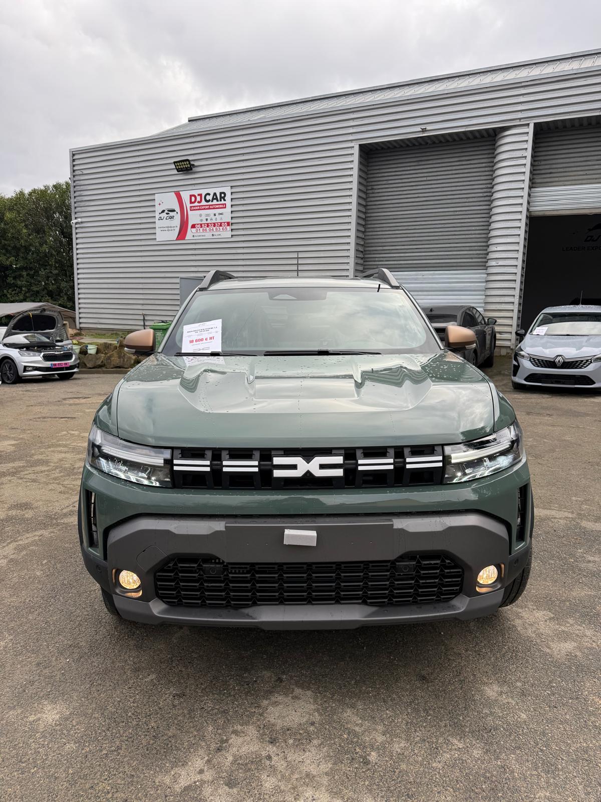 Achat DACIA DUSTER New Journey 1.3 Tce 150 Ch BVA 2026 en France pour importation en Algérie (Neuf). Spécialiste Export -3 ans, CCR, Mujahid chez DJ CAR. Réf 1boqkd9xh