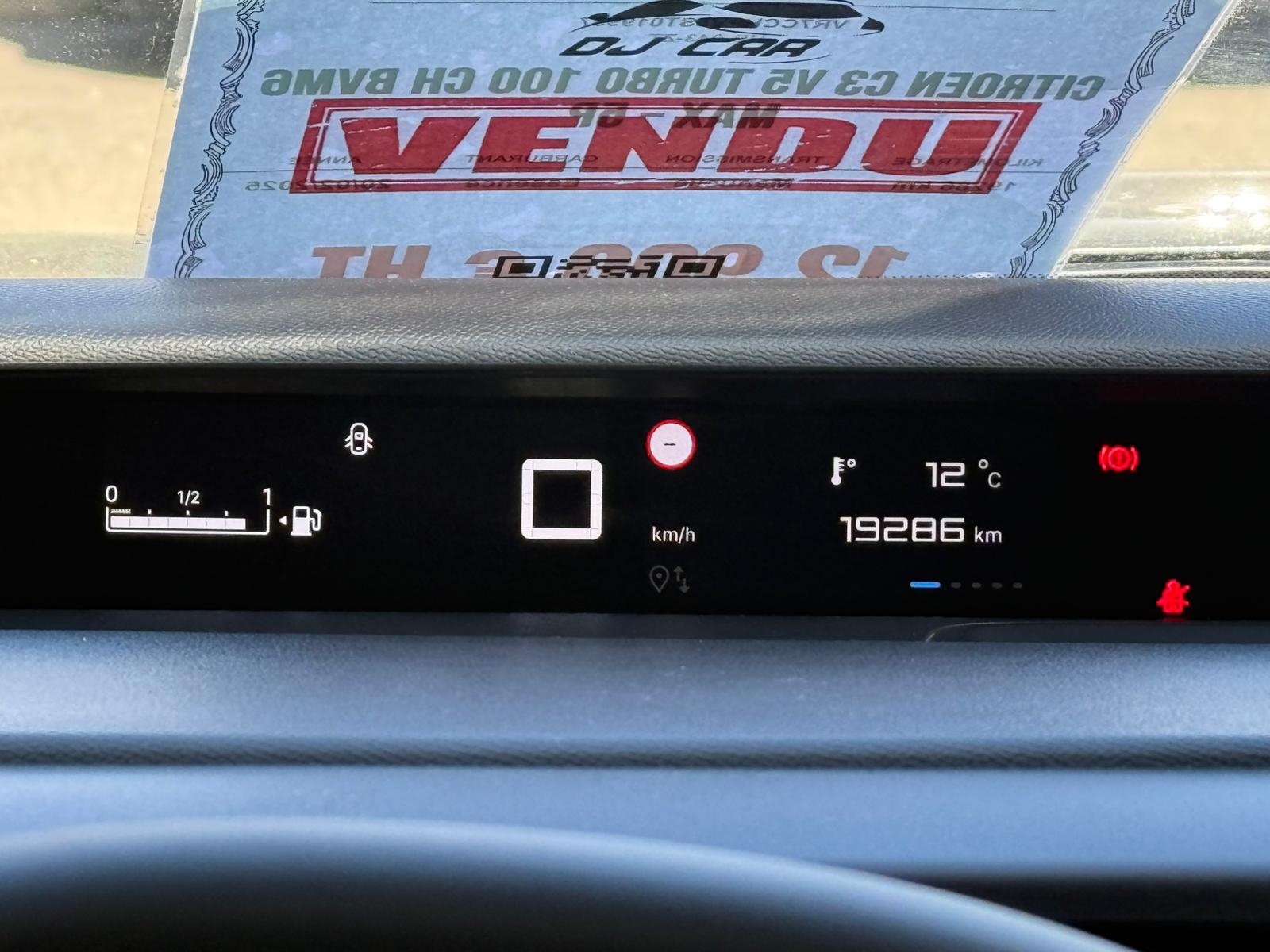 CITROEN C3 V5 Turbo 100 ch BVM6 Max – 5P