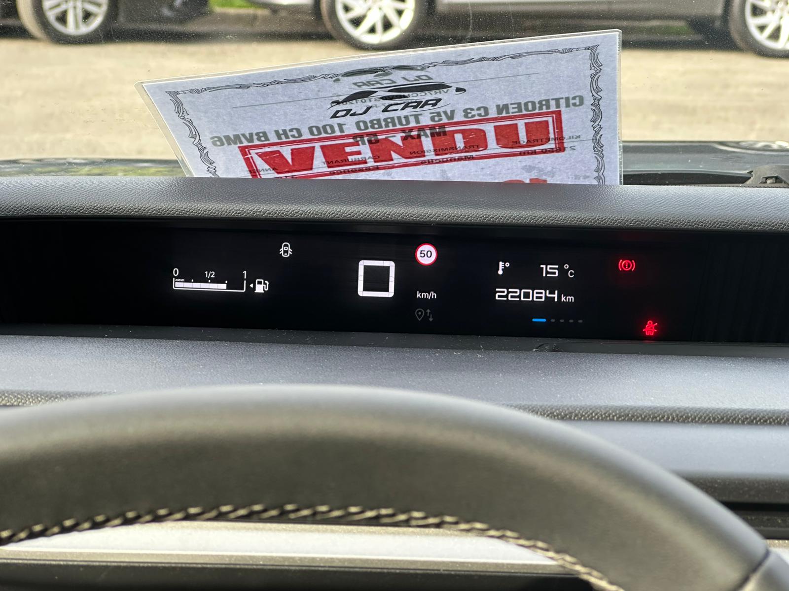 Achat CITROEN C3 V5 Turbo 100 ch BVM6 Max – 5P 31/01/2025 en France pour importation en Algérie (Occasion). Spécialiste Export -3 ans, CCR, Mujahid chez DJ CAR. Réf 3qkk0gi