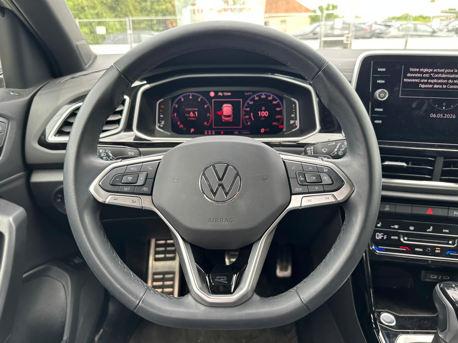 VOLKSWAGEN T-ROC R-LINE 1.5 TSI 150Ch Start/Stop DSG7 – 5P Moteur 1.5 TSI 150 CH occasion - Leader export auto Algérie, licence moudjahidine, CCR (Vue 10) - DJCAR