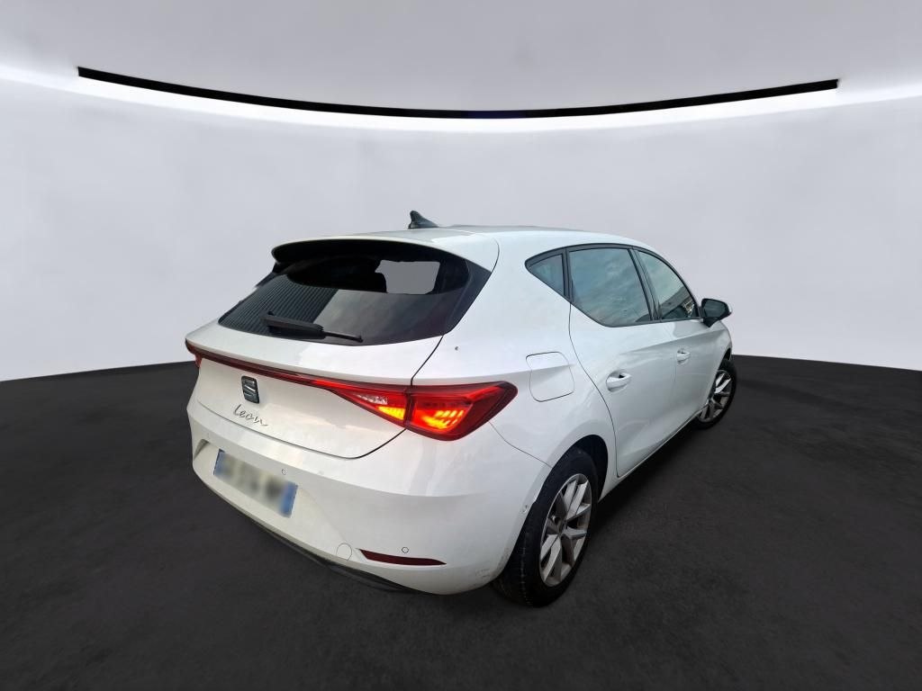 SEAT LEON 1.0 eTSI 110 DSG7 Style occasion - Leader export auto Algérie, licence moudjahidine, CCR (Vue 3) - DJCAR