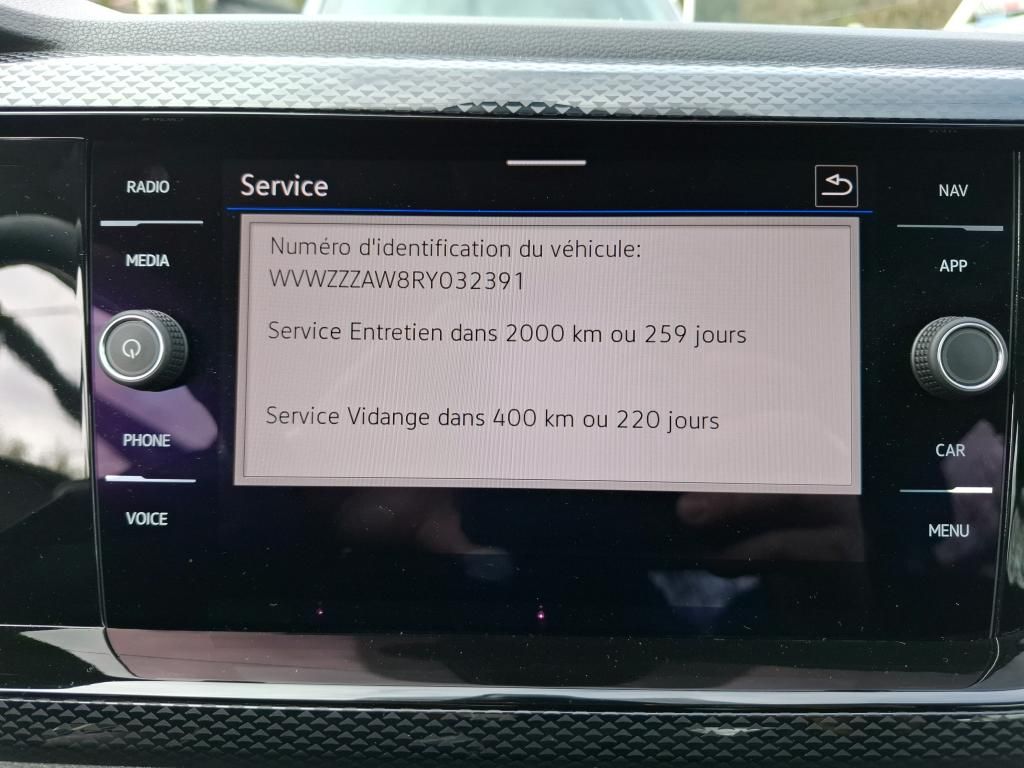 VOLKSWAGEN POLO 1.0 TSI 95 S&S BVM5 Life occasion - Leader export auto Algérie, licence moudjahidine, CCR (Vue 10) - DJCAR