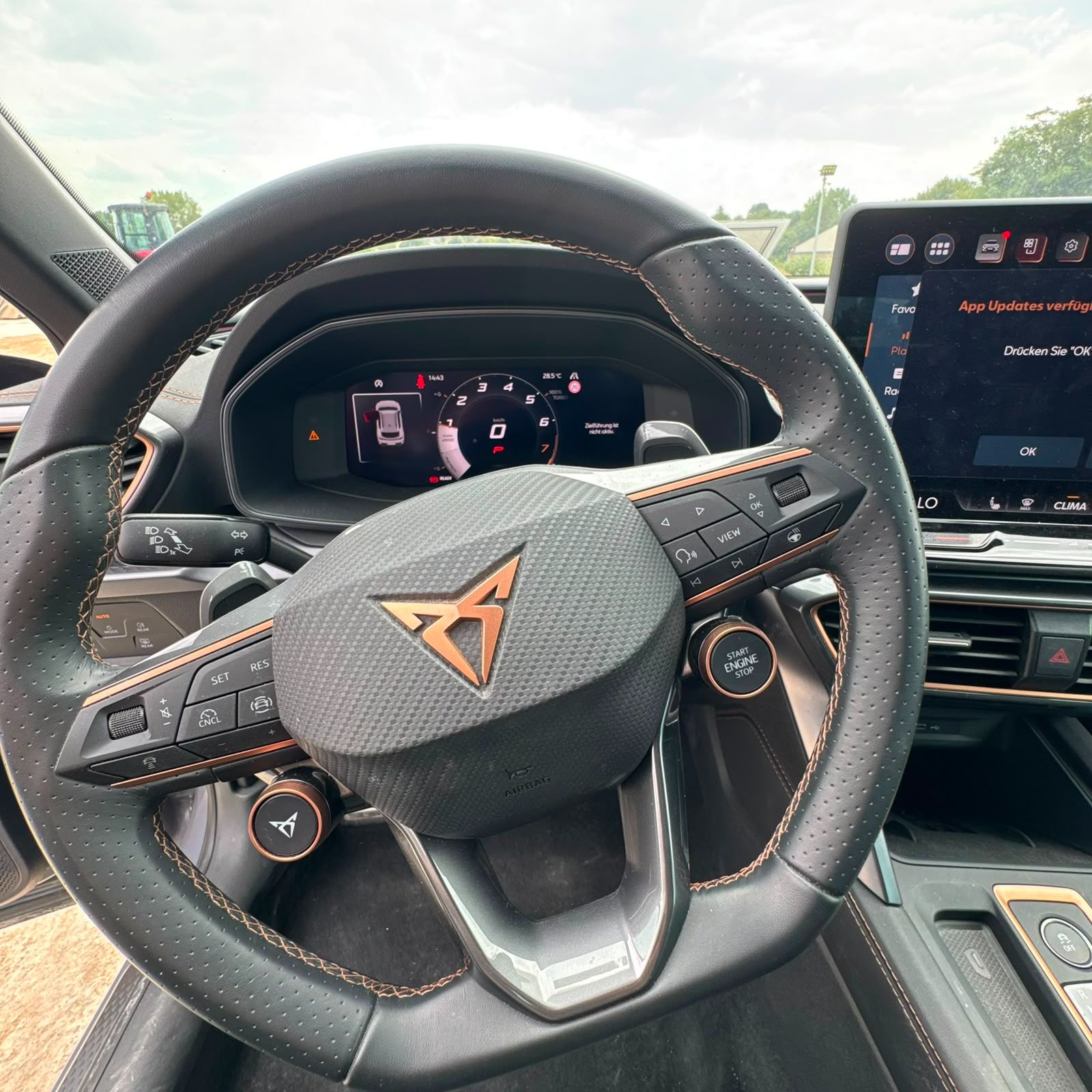 CUPRA FORMENTOR PH2 1.5 eTSI 150 ch DSG7 V – PK HIVER SIEGECUIR ALCT ELE JA19BI CAM – 5P occasion - Leader export auto Algérie, licence moudjahidine, CCR (Vue 15) - DJCAR
