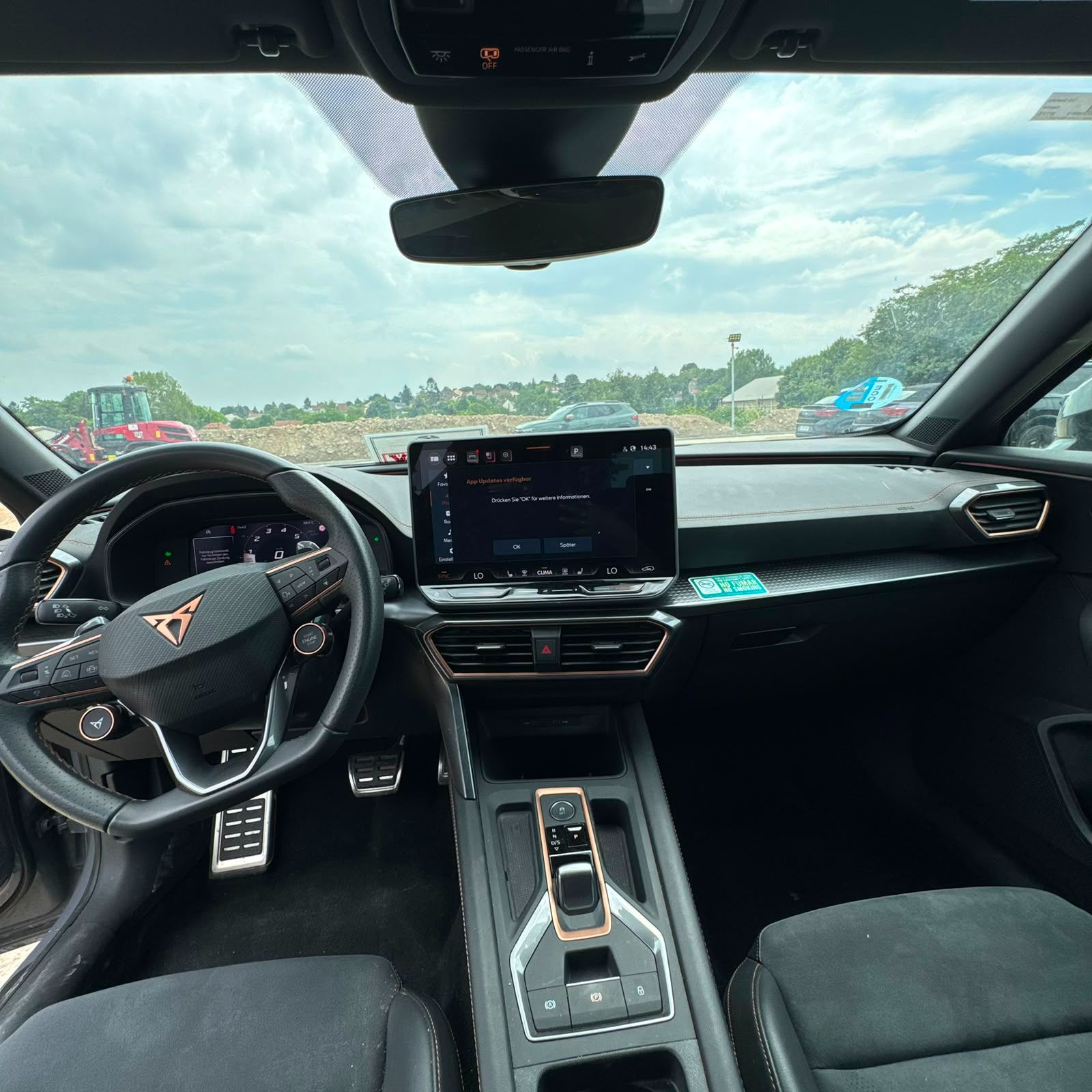 CUPRA FORMENTOR PH2 1.5 eTSI 150 ch DSG7 V – PK HIVER SIEGECUIR ALCT ELE JA19BI CAM – 5P occasion - Leader export auto Algérie, licence moudjahidine, CCR (Vue 16) - DJCAR