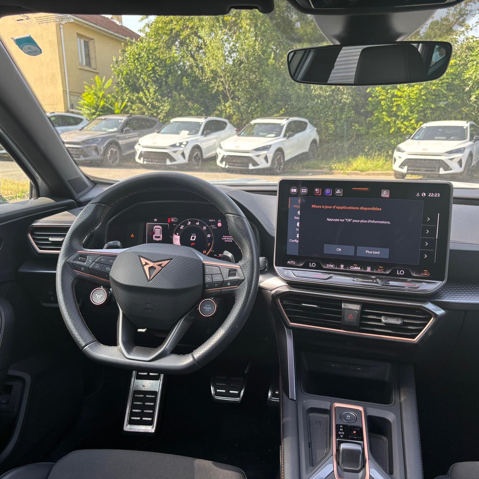 CUPRA FORMENTOR PH2 1.5 eTSI 150 ch DSG7 V – TOIT PANO – 5P occasion - Leader export auto Algérie, licence moudjahidine, CCR (Vue 12) - DJCAR