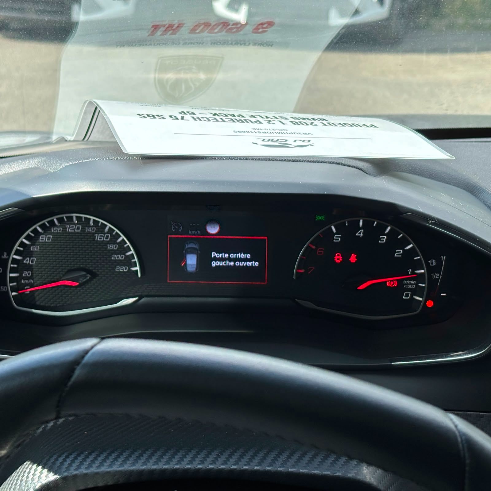 PEUGEOT 208 1.2 PureTech 75 S&S BVM5 Style Pack – 5P occasion - Leader export auto Algérie, licence moudjahidine, CCR (Vue 12) - DJCAR