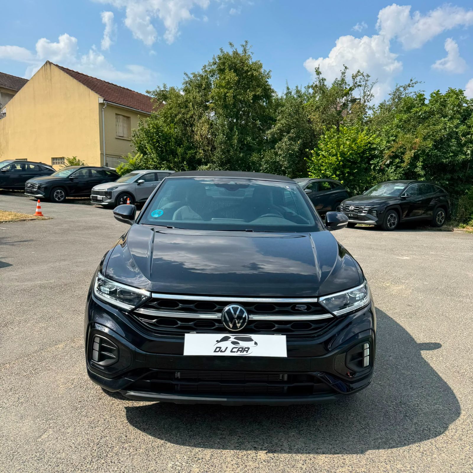 VOLKSWAGEN T-ROC Cabrio R-LINE 1.5 TSI 150Ch DSG7 occasion - Leader export auto Algérie, licence moudjahidine, CCR (Vue 3) - DJCAR