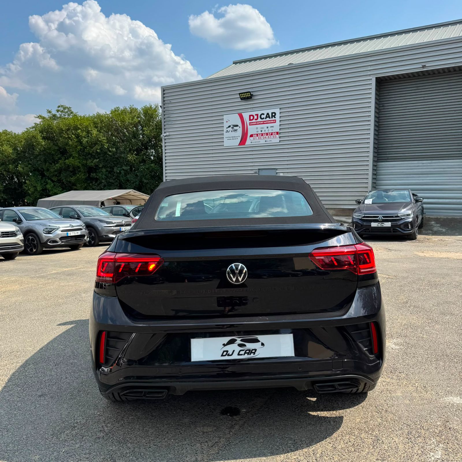 VOLKSWAGEN T-ROC Cabrio R-LINE 1.5 TSI 150Ch DSG7 occasion - Leader export auto Algérie, licence moudjahidine, CCR (Vue 8) - DJCAR