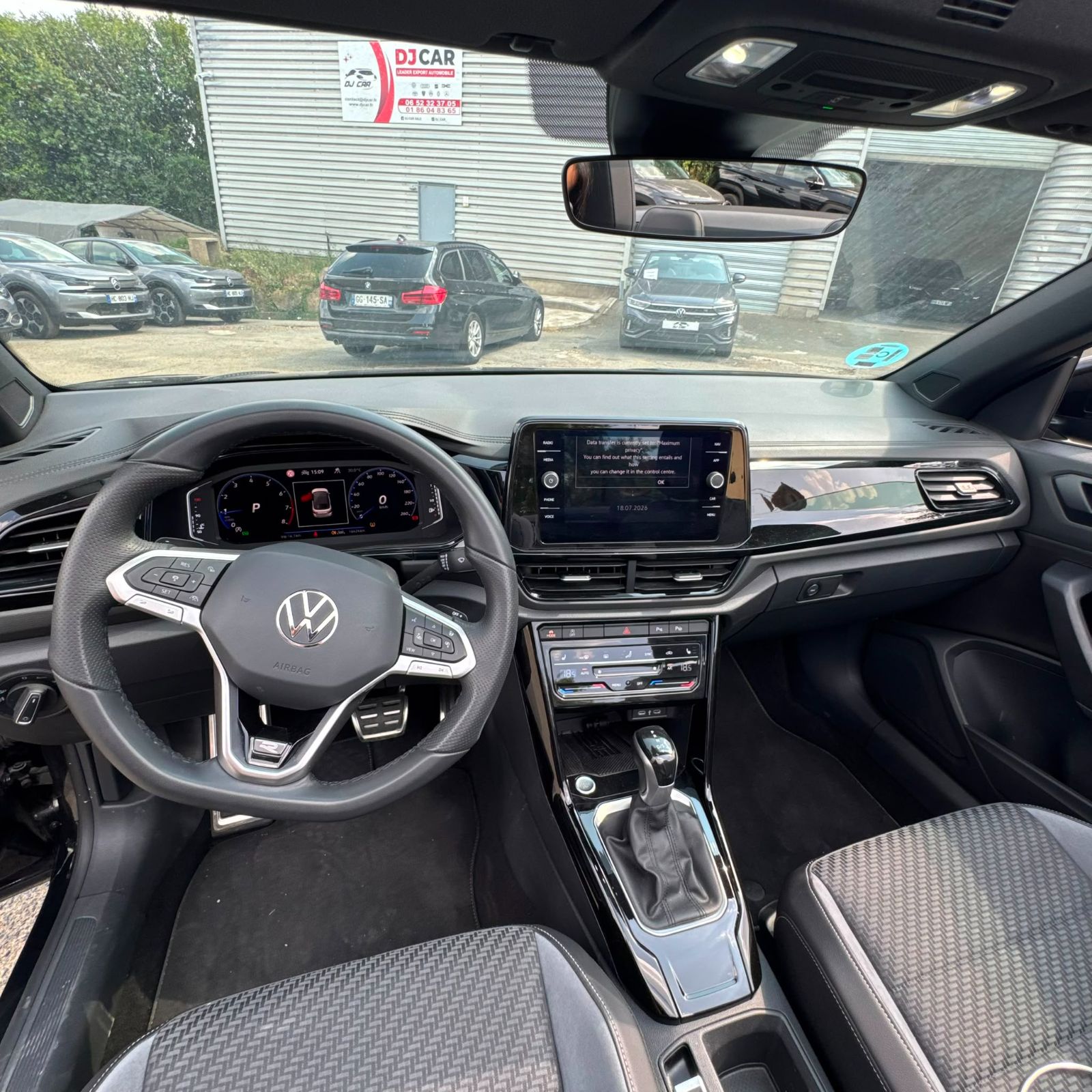 VOLKSWAGEN T-ROC Cabrio R-LINE 1.5 TSI 150Ch DSG7 occasion - Leader export auto Algérie, licence moudjahidine, CCR (Vue 18) - DJCAR