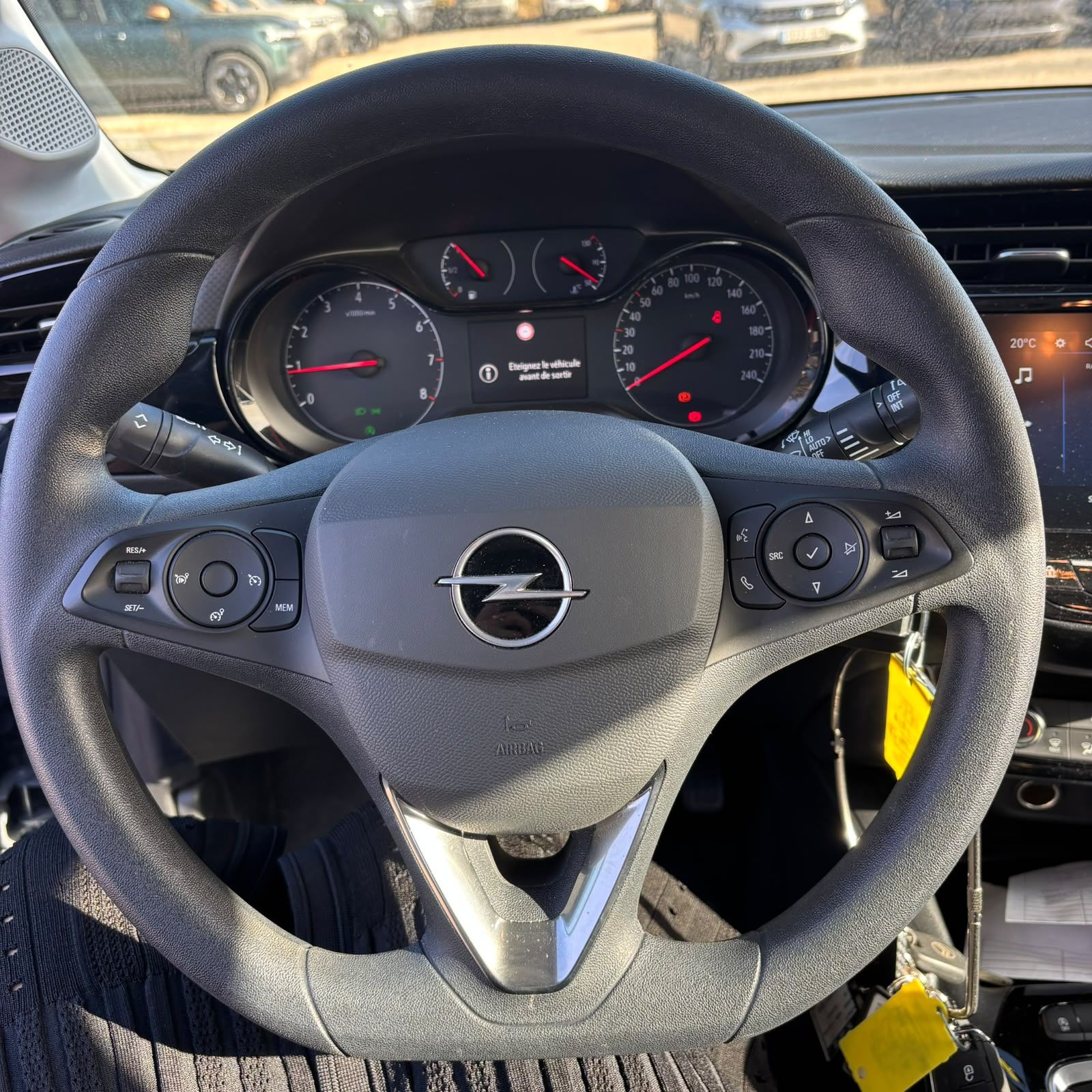 OPEL CORSA 1.2 Turbo 100 ch Edition 5P occasion - Leader export auto Algérie, licence moudjahidine, CCR (Vue 12) - DJCAR