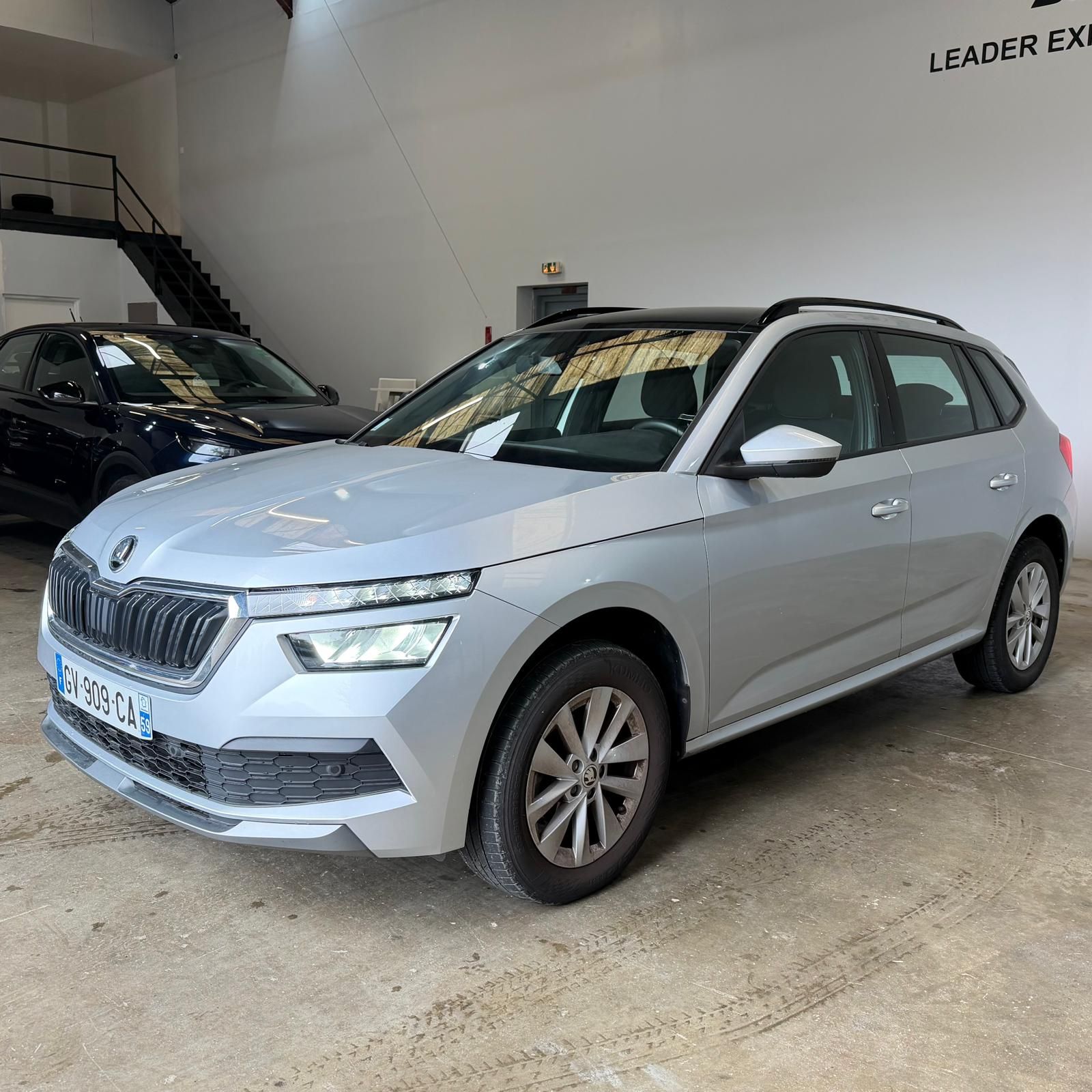 SKODA KAMIQ 1.0 TSI Evo 110 ch DSG7 Ambition occasion - Leader export auto Algérie, licence moudjahidine, CCR (Vue 1) - DJCAR
