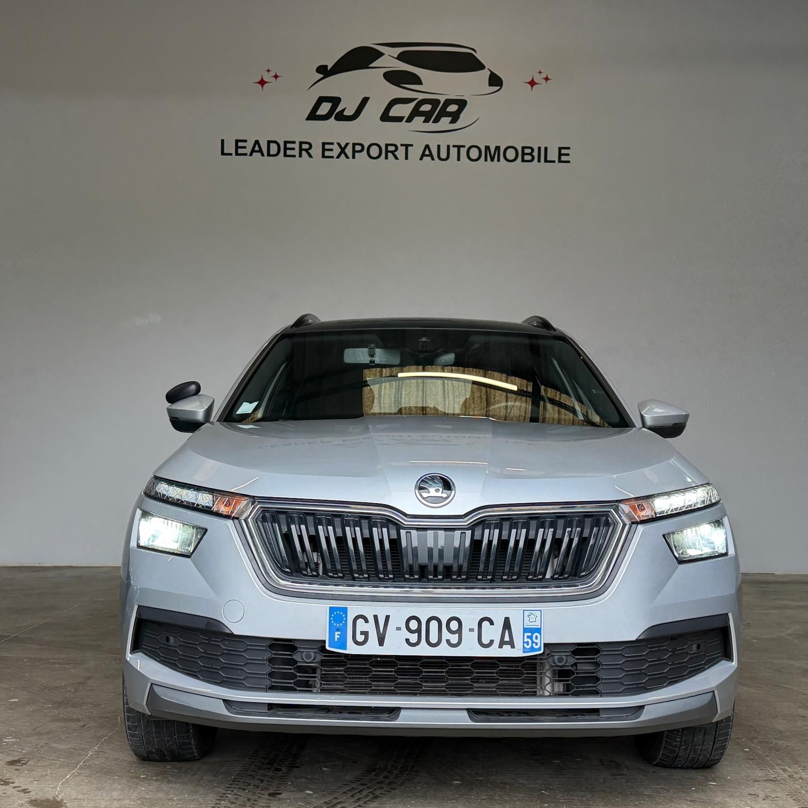 SKODA KAMIQ 1.0 TSI Evo 110 ch DSG7 Ambition occasion - Leader export auto Algérie, licence moudjahidine, CCR (Vue 3) - DJCAR