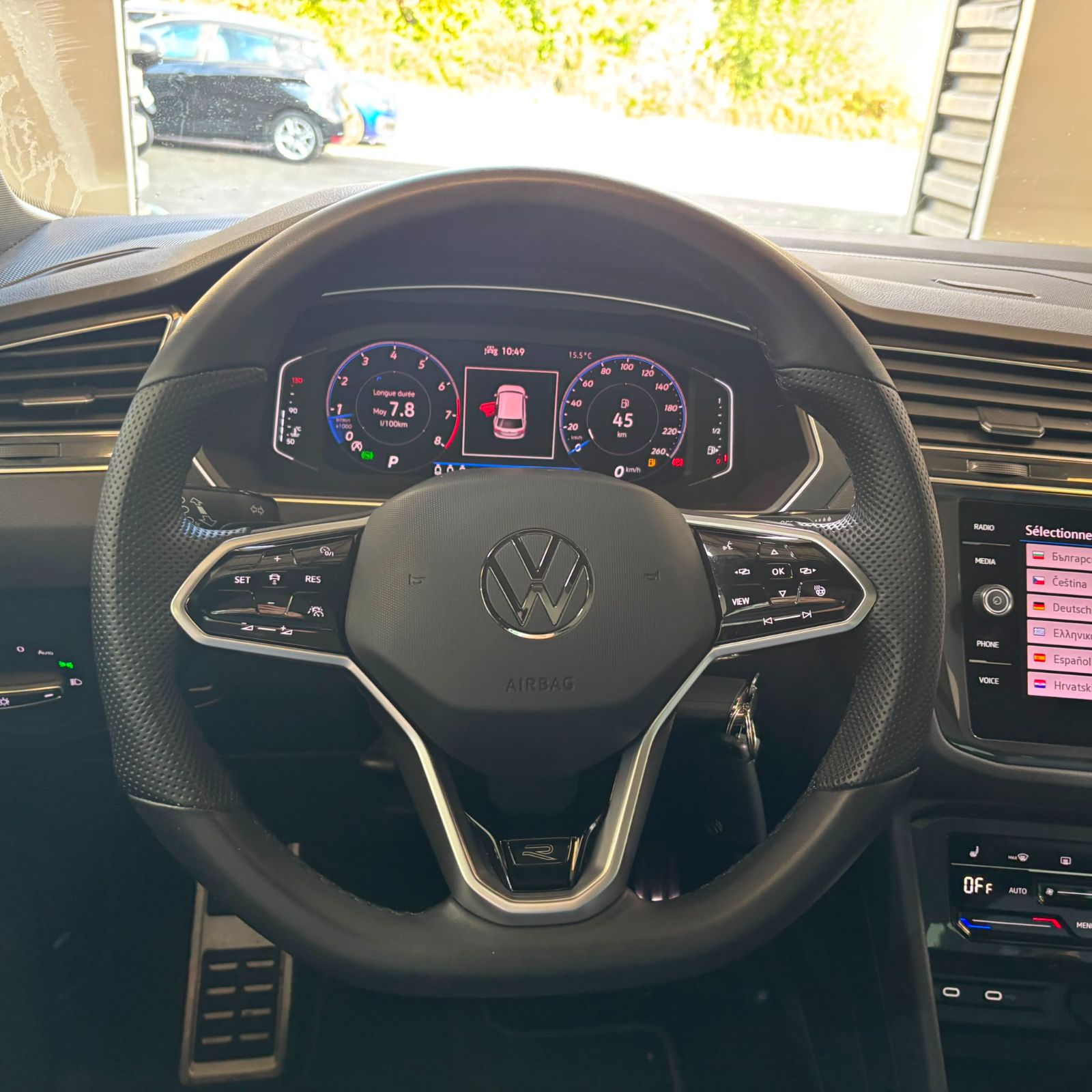 VOLKSWAGEN TIGUAN 1.5 TSI 150ch R LINE DSG7 TOIT PANO occasion - Leader export auto Algérie, licence moudjahidine, CCR (Vue 15) - DJCAR